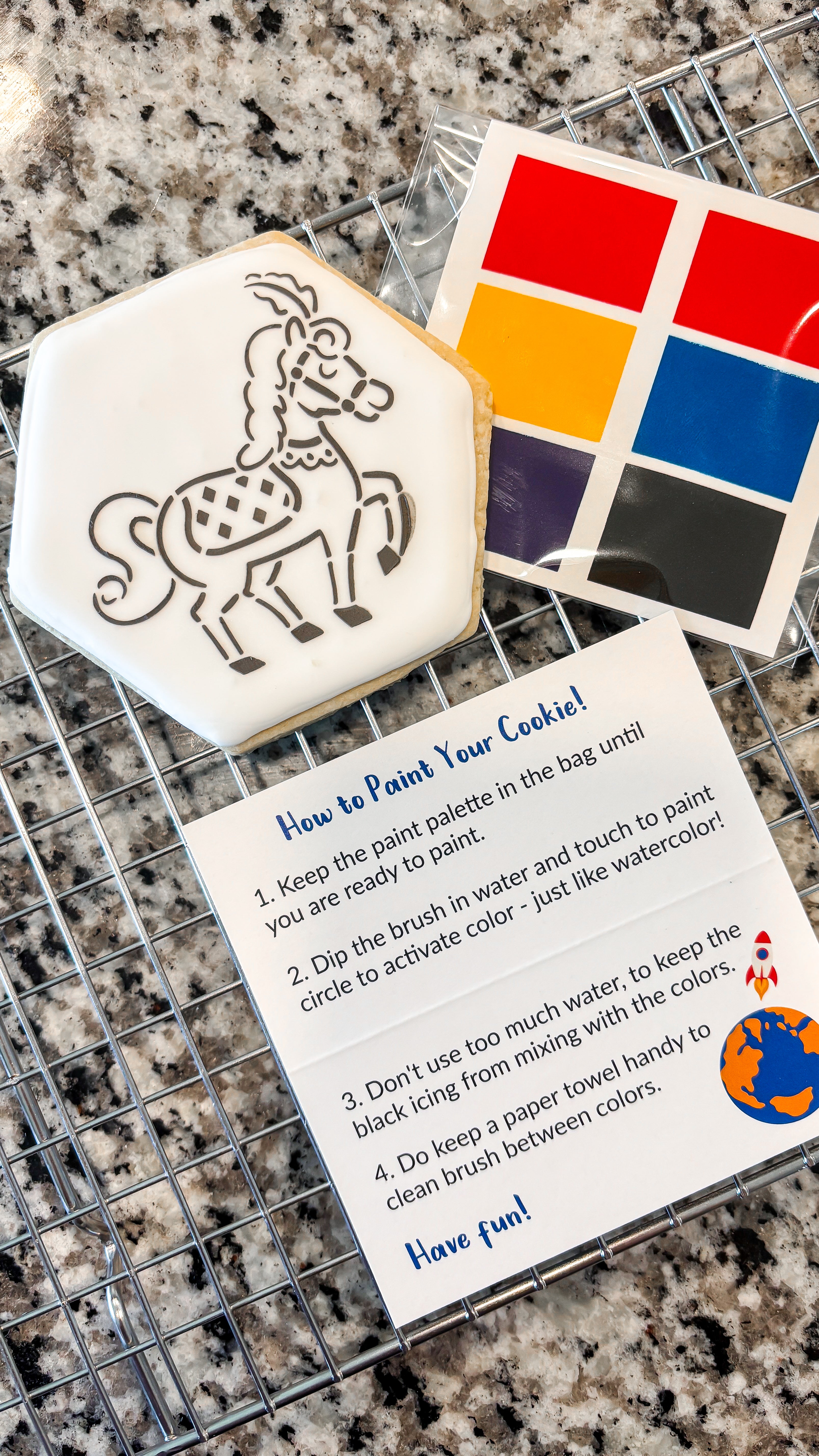 Paint Your Own Cookie