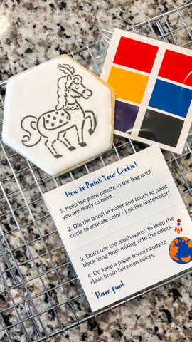 Paint Your Own Cookie